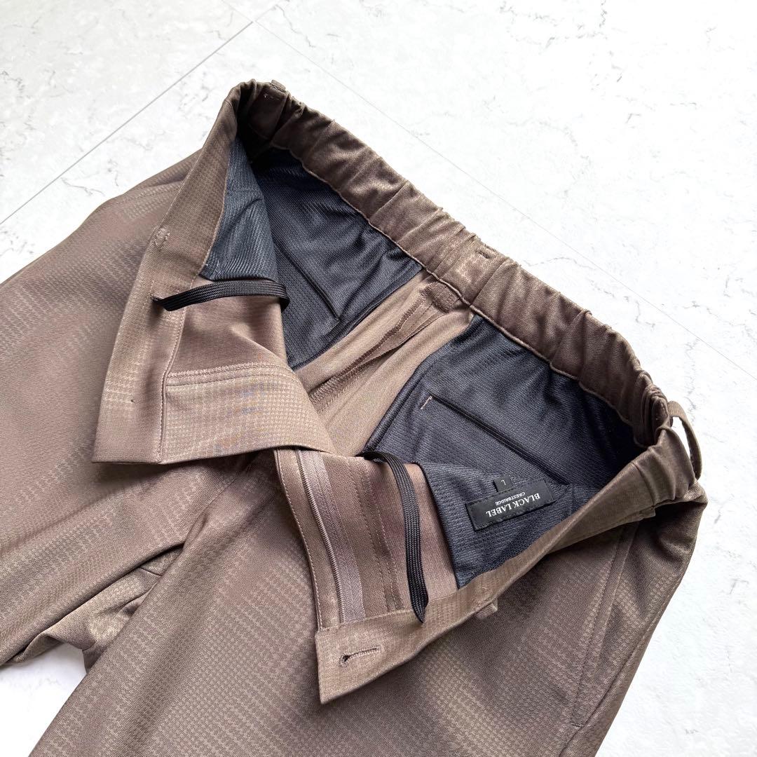 美品 BLACK LABEL CRESTBRIDGE スーツ セットアップ L