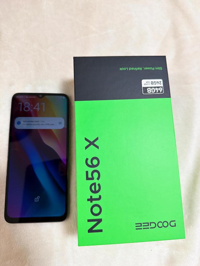 【ほぼ新品】DOOGEE Note 56 SIMフリー Android 16