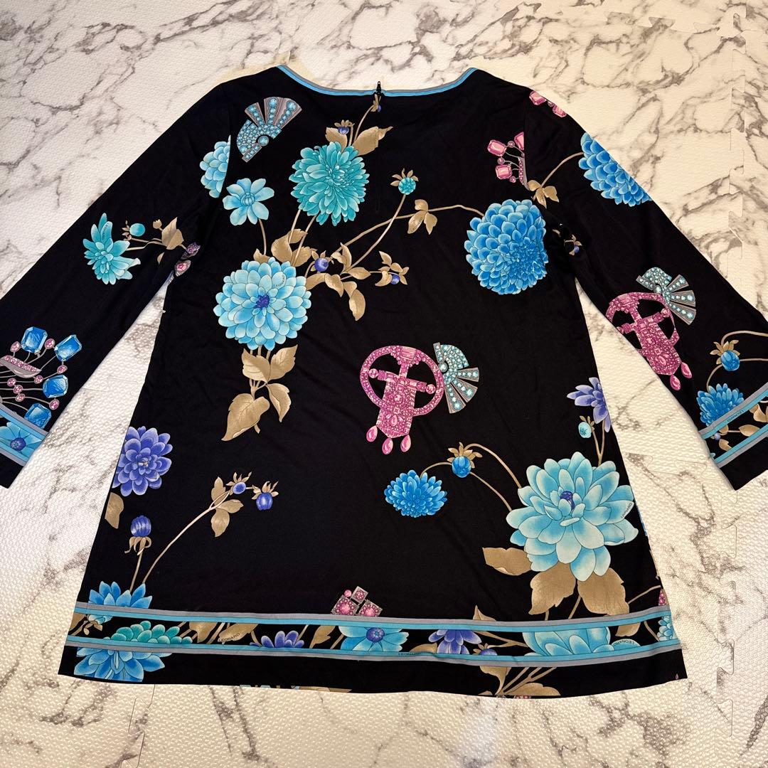 花柄長袖チュニック　42