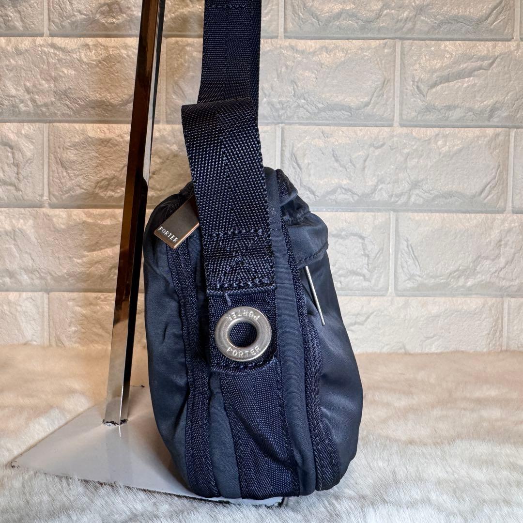 Porter ポーター Frame ショルダーバッグ ポシェット ネイビー