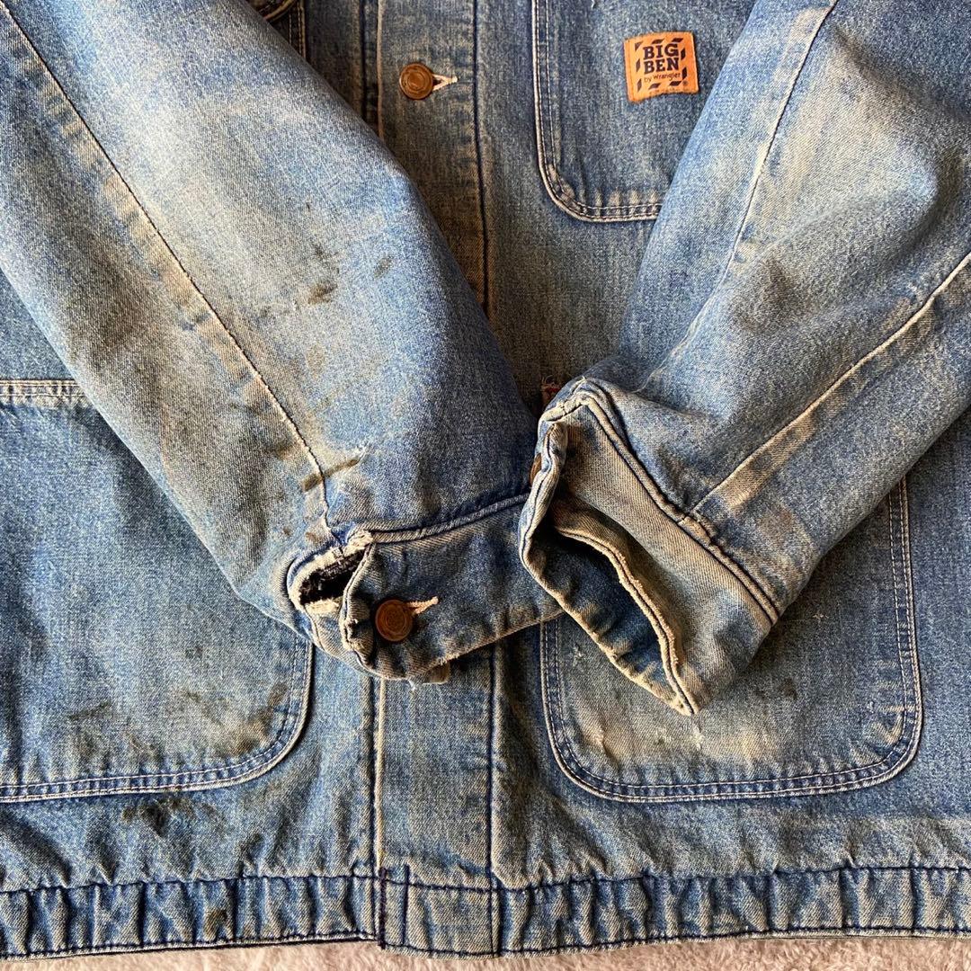 BIGBEN デニム カバーオール 裏地ブランケットUSA製70s 80s