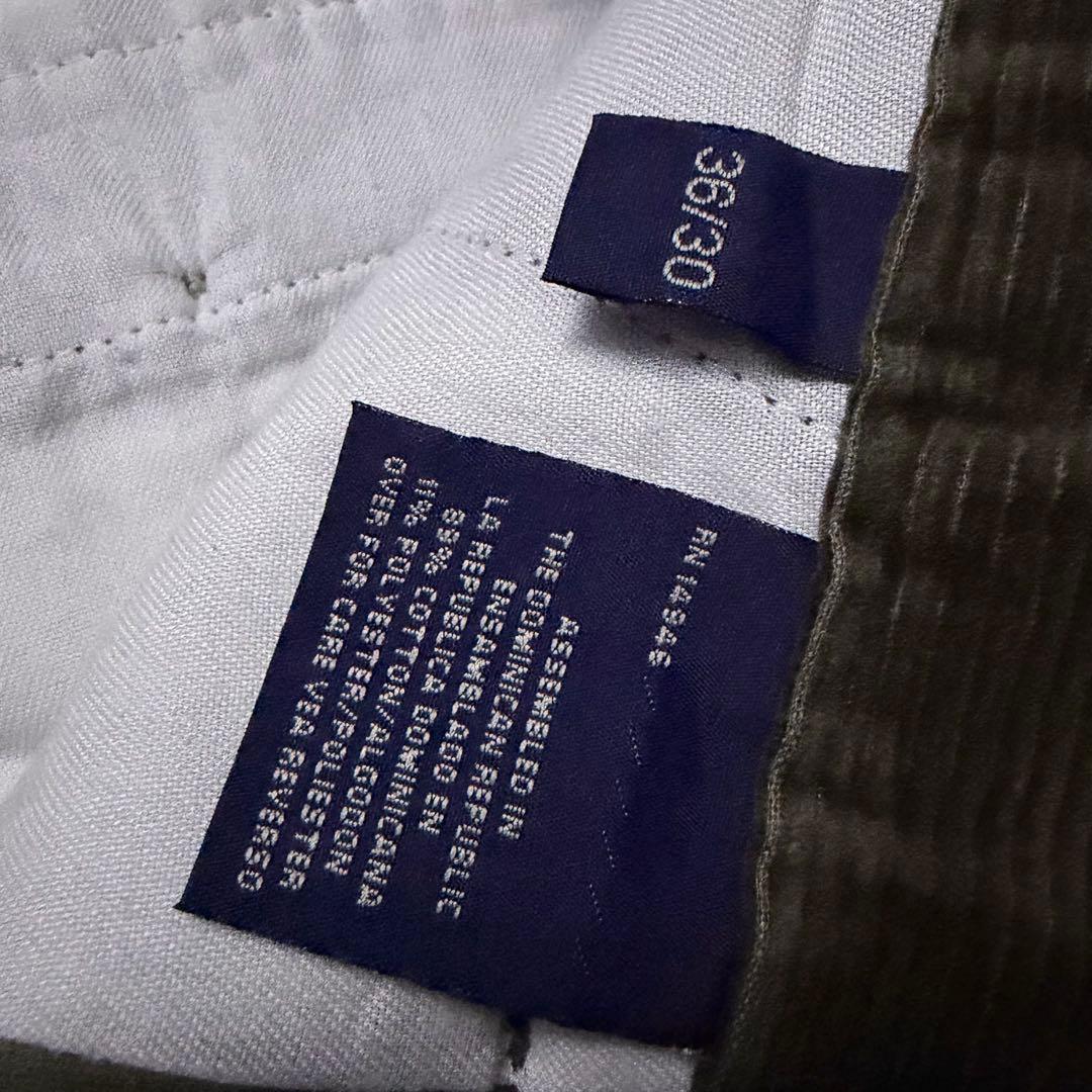 90s USA ツータック太畝コーデュロイパンツ ワイドチノパン ヴィンテージ