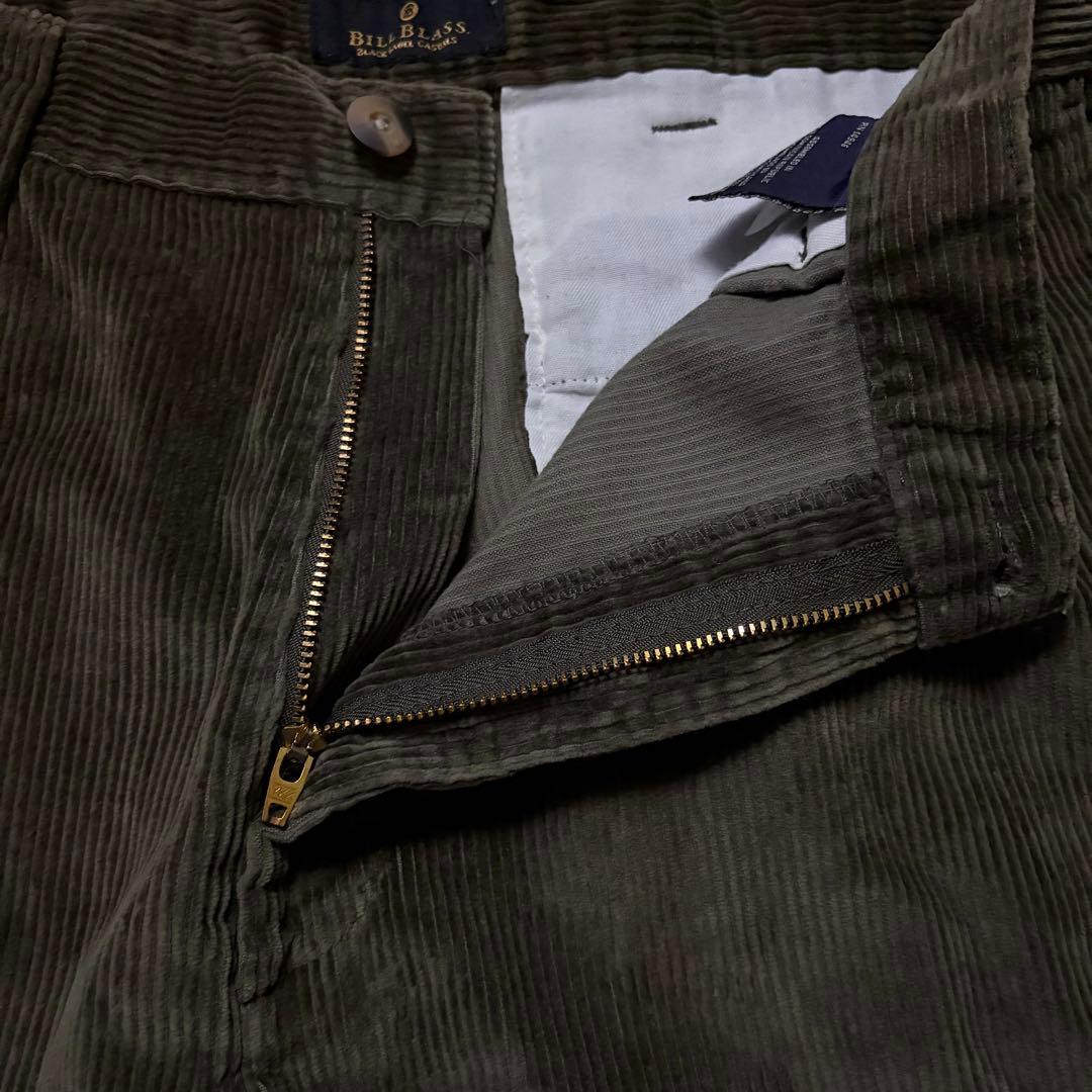 90s USA ツータック太畝コーデュロイパンツ ワイドチノパン ヴィンテージ