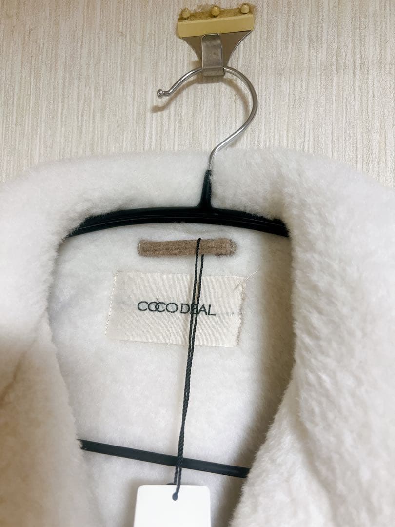 【タグ付き新品】COCO DEAL ボアボンディングブルゾン サイズ1