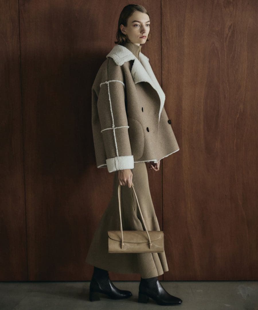 【タグ付き新品】COCO DEAL ボアボンディングブルゾン サイズ1