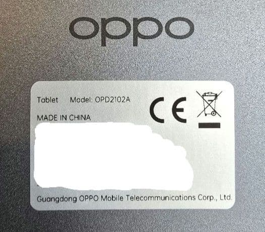 OPPO Pad Air 64GB ナイトグレー 純正カバーおまけ
