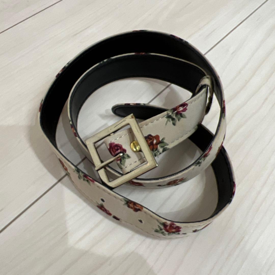 激レア LIZLISA 花柄 ベルト付き キュロット y2k 姫ギャル 森ガール