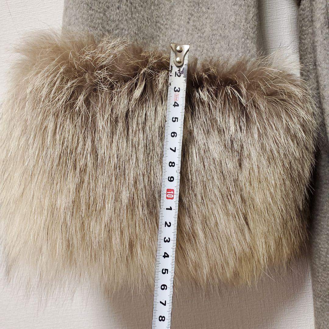 ジャケット・アウター archive grunge fox fur coat cashmere y2k