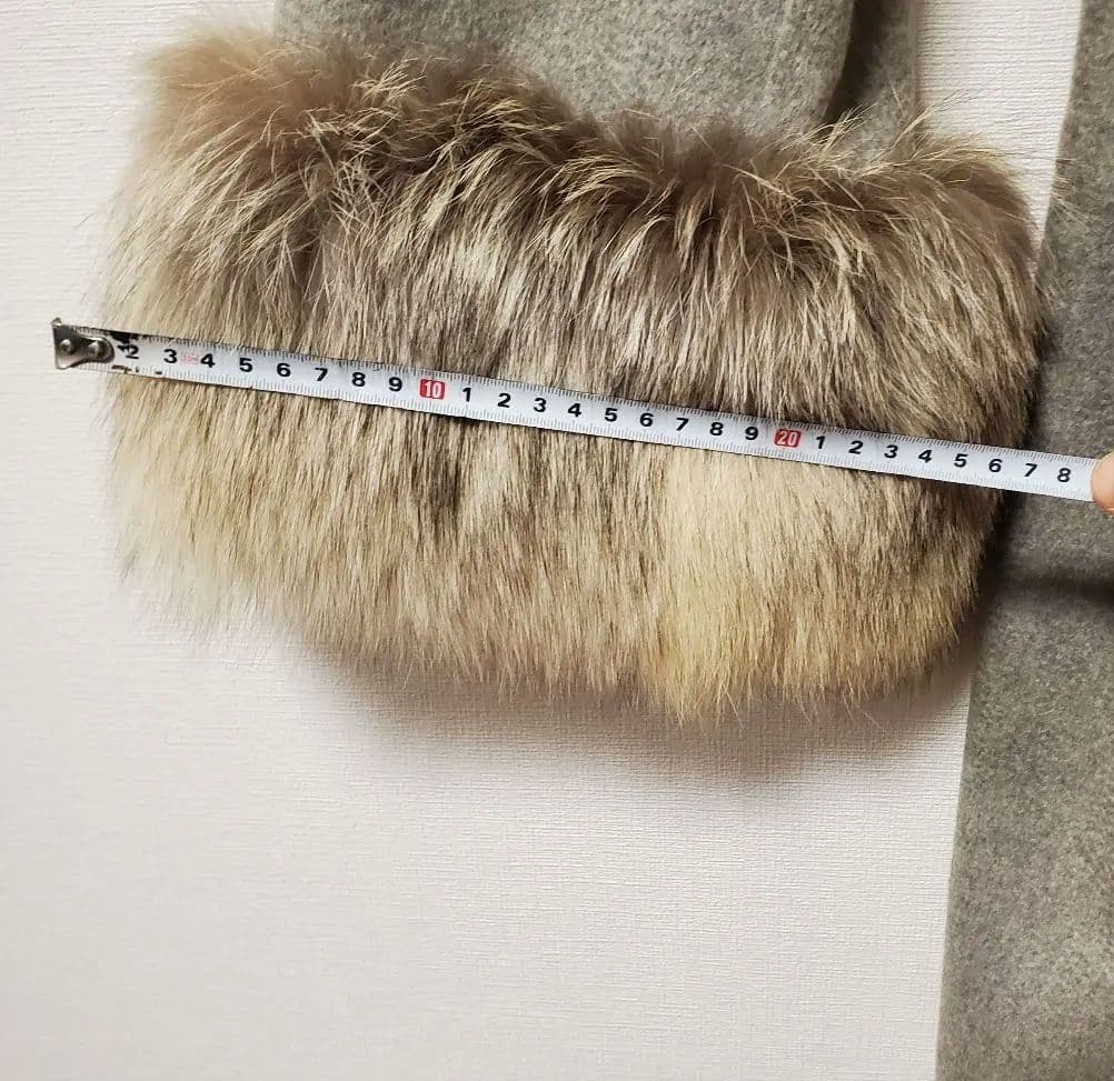 ジャケット・アウター archive grunge fox fur coat cashmere y2k