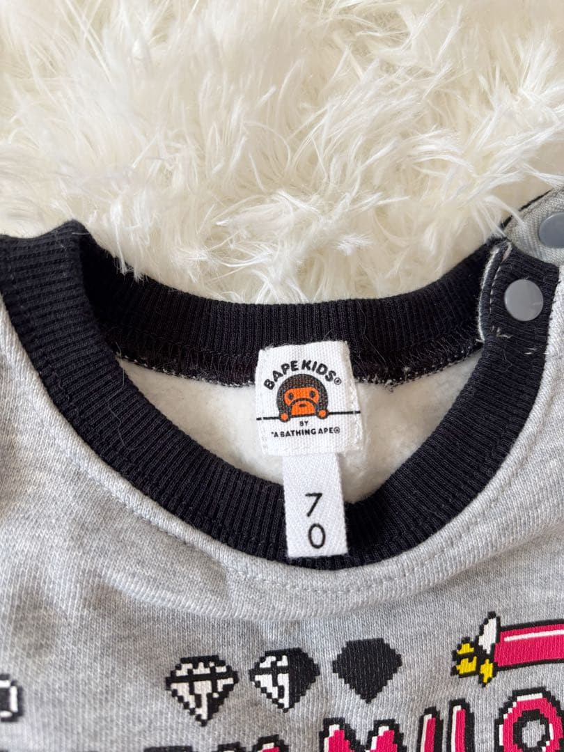 ♡A BATHING APE　ロンパース2枚セット♡