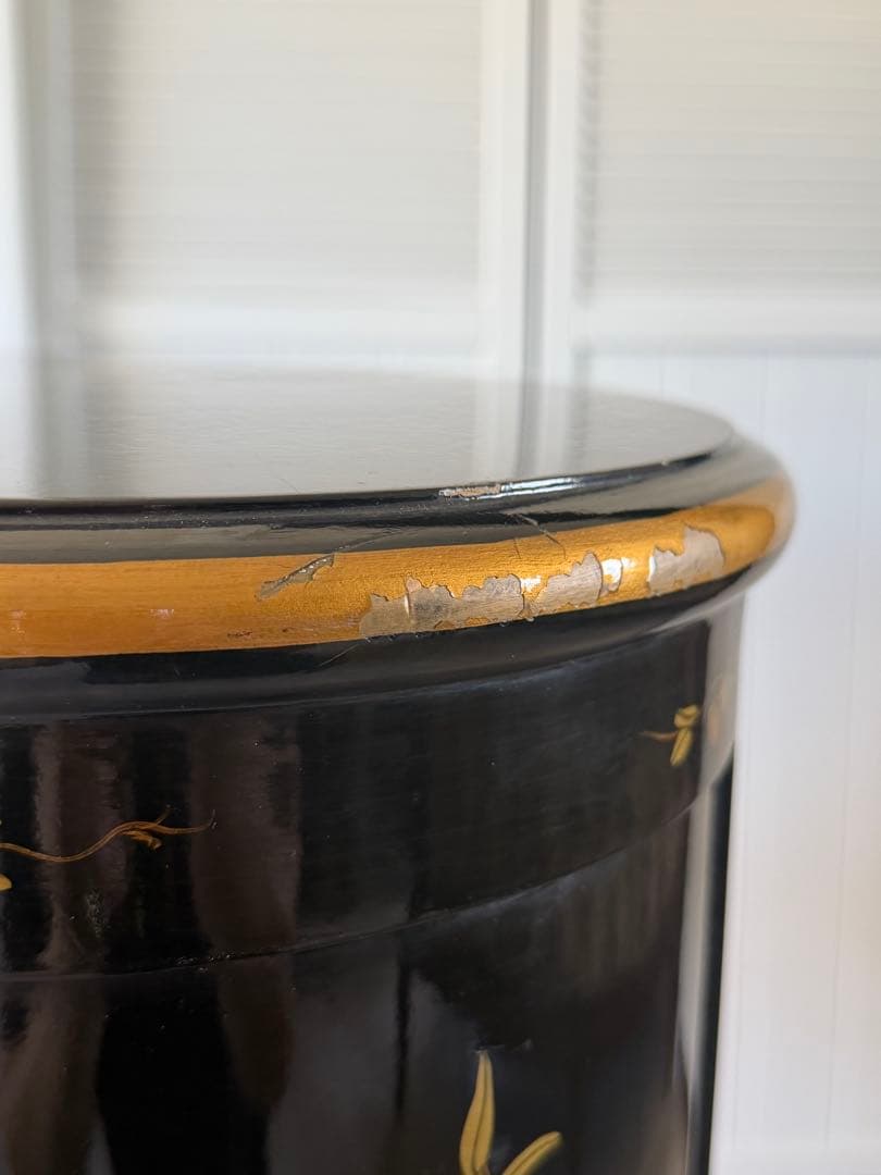 猫脚キャビネット アンティーク 3段引き出し 花台　電話台 レトロ