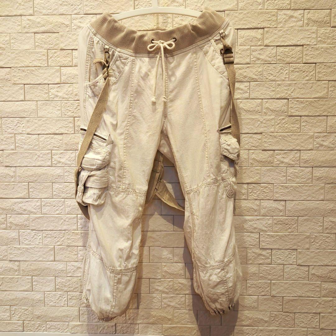 【archive】00's y2k goa カーゴパラシュートパンツ グランジ