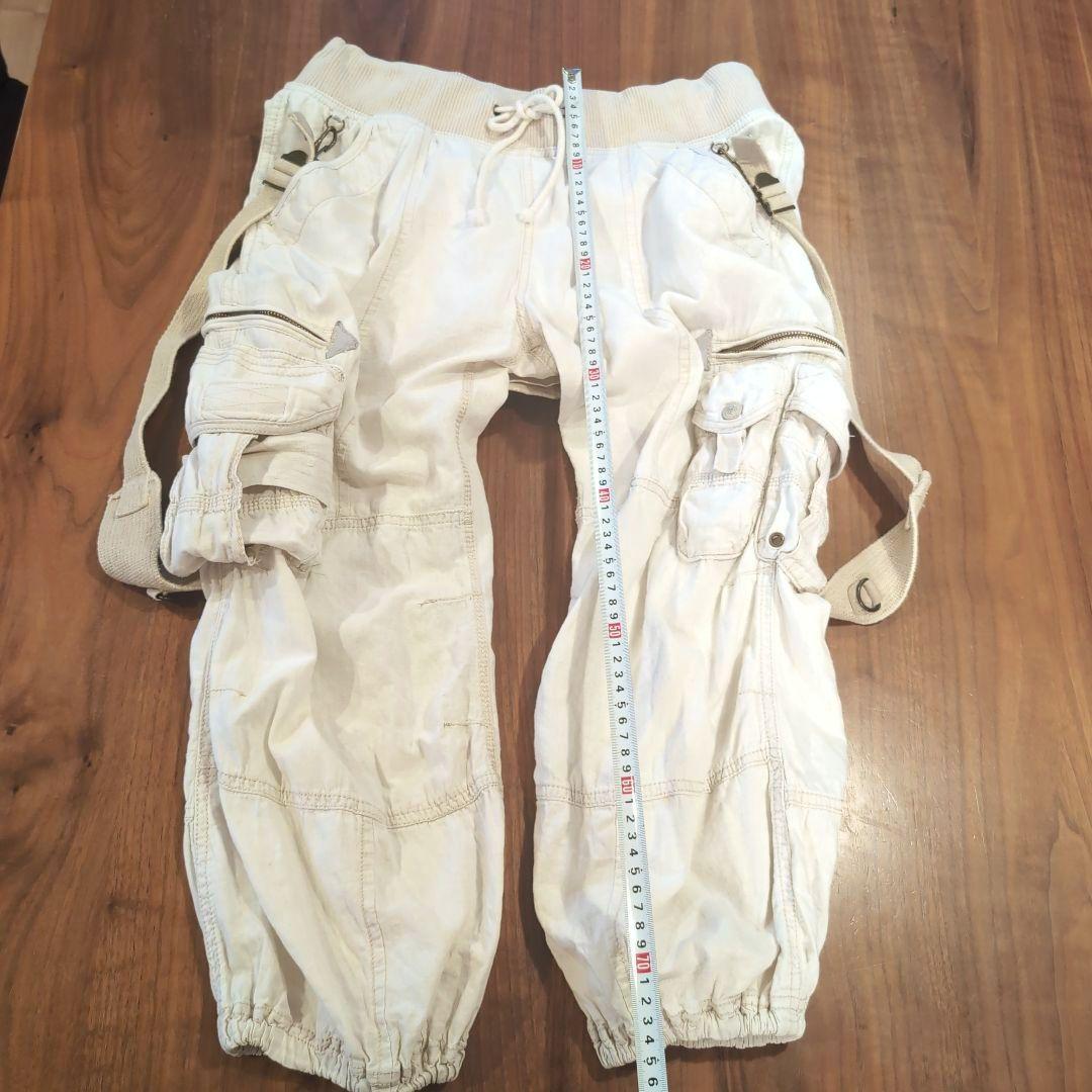 【archive】00's y2k goa カーゴパラシュートパンツ グランジ