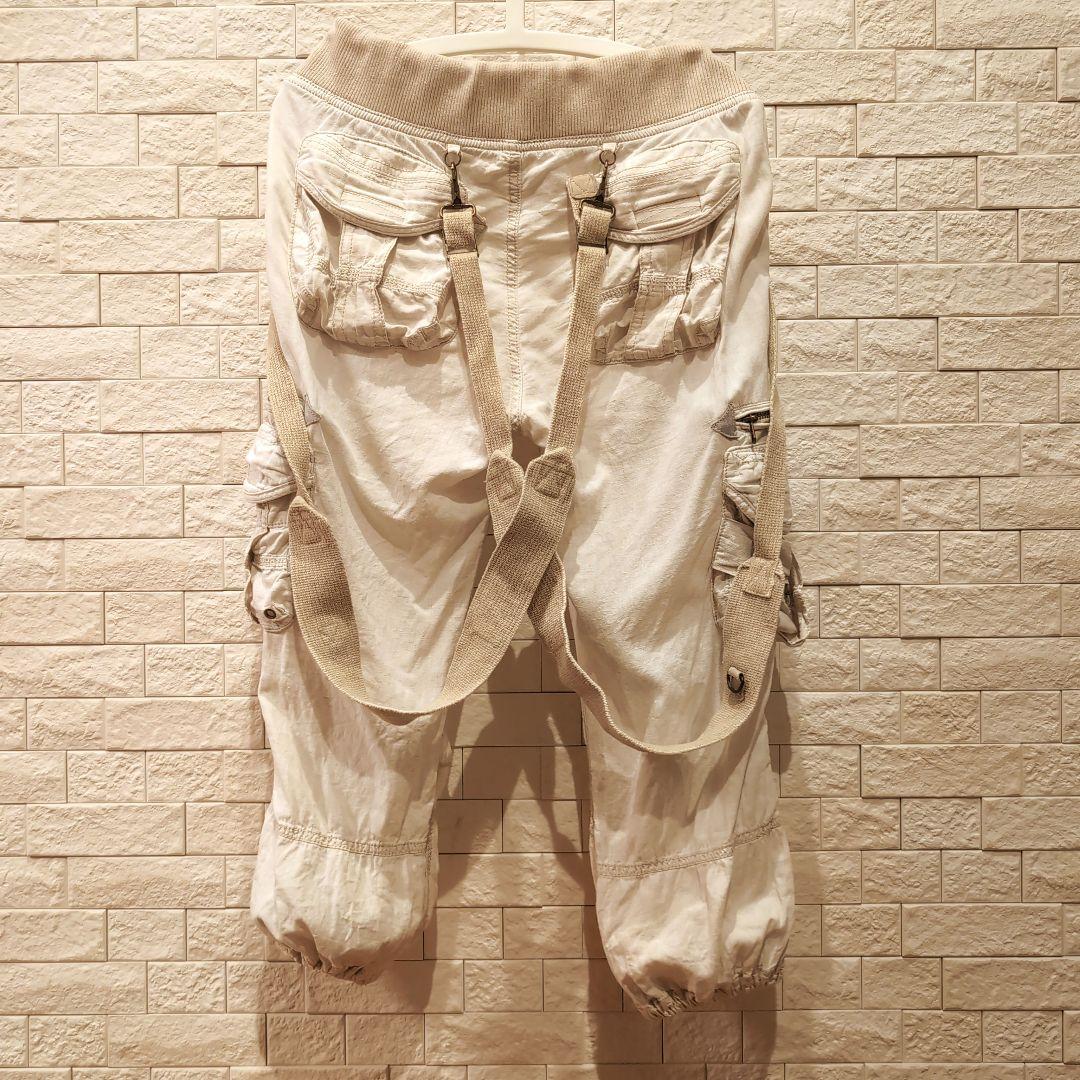 【archive】00's y2k goa カーゴパラシュートパンツ グランジ