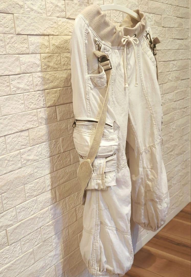 【archive】00's y2k goa カーゴパラシュートパンツ グランジ