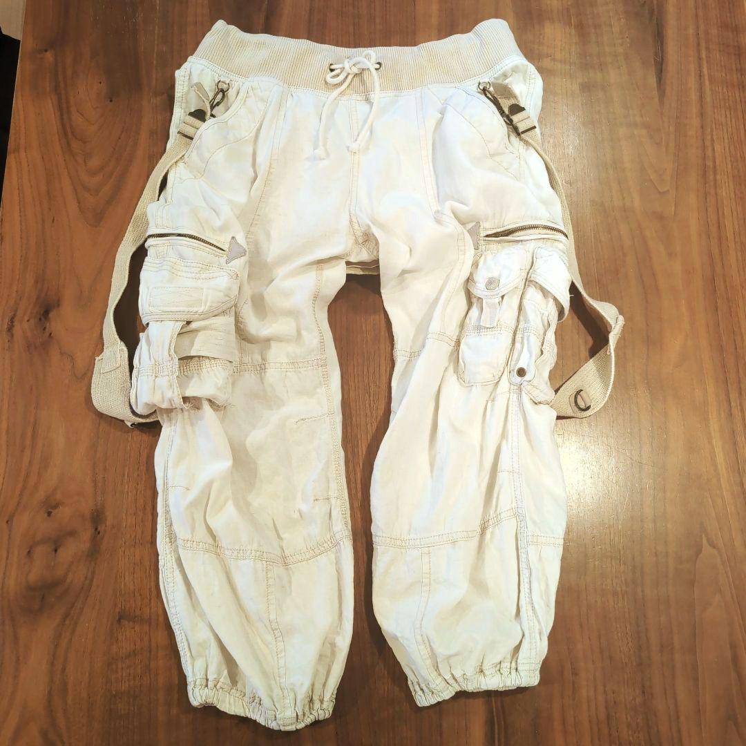 【archive】00's y2k goa カーゴパラシュートパンツ グランジ