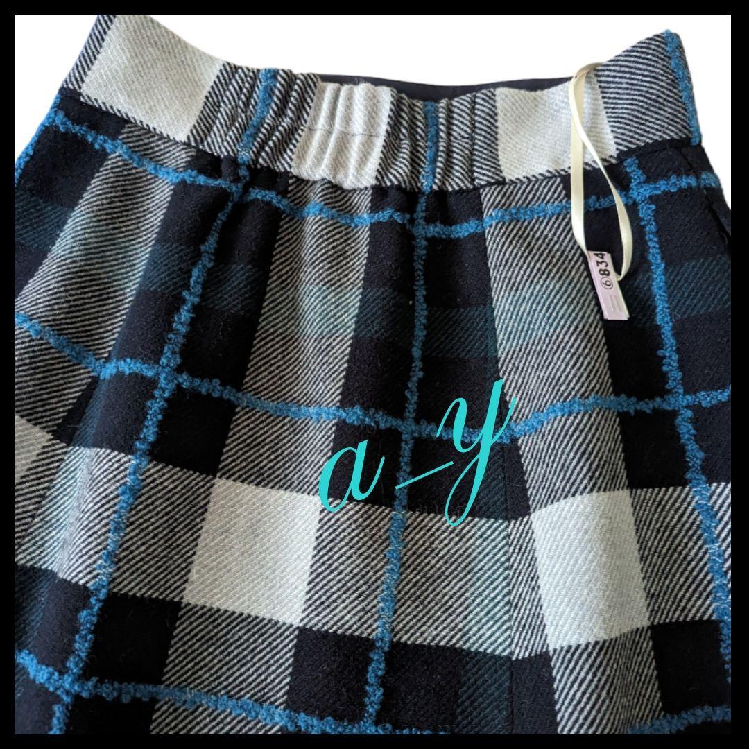 【状態良好】原宿本店限定クレストブリッジチェックループヤーンツイードセットアップ