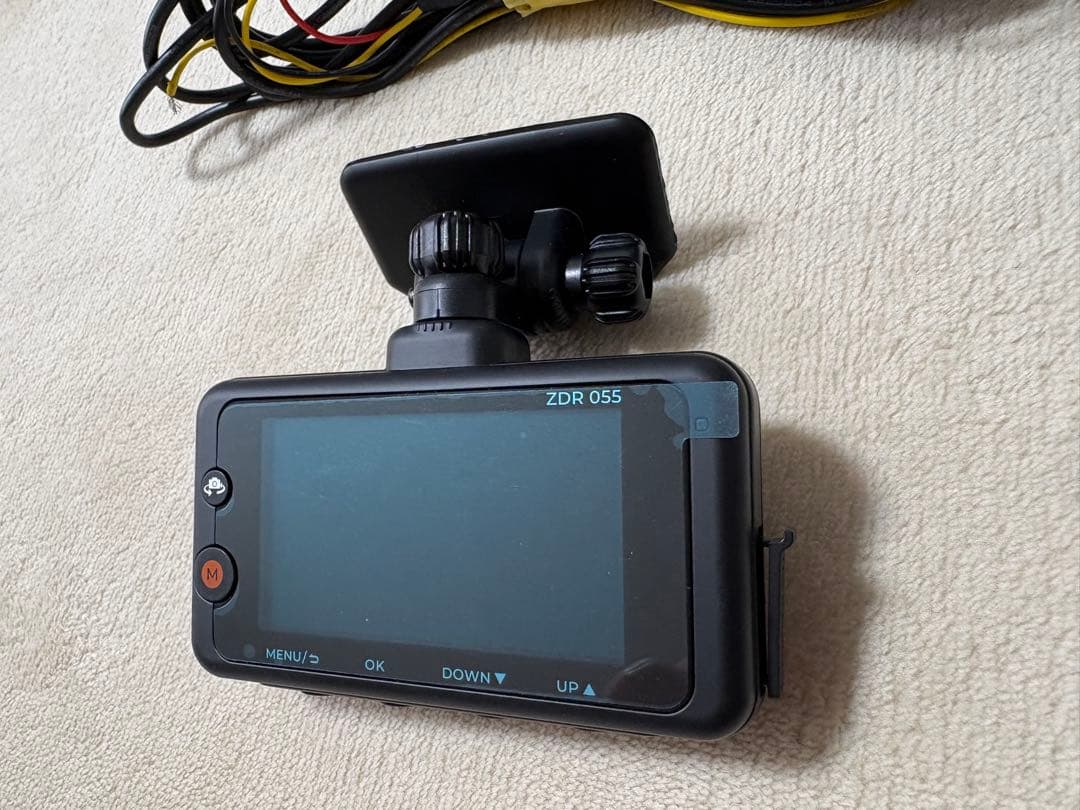 【保証あり】コムテックZDR 055 ドライブレコーダー　取扱説明書付き　箱無