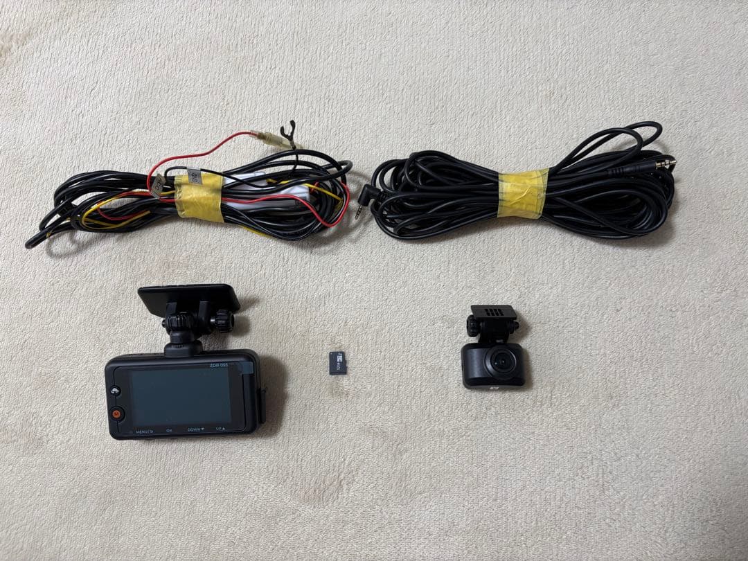 【保証あり】コムテックZDR 055 ドライブレコーダー　取扱説明書付き　箱無