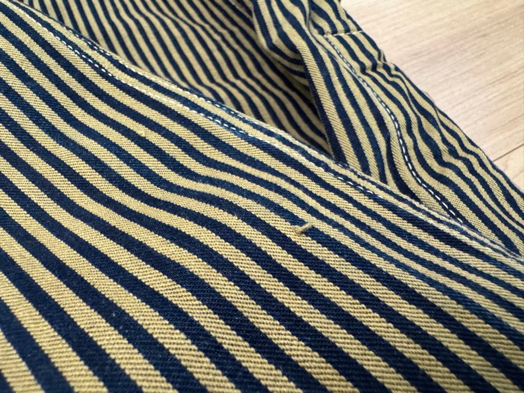 【限定】HEAD LIGHT ヘッドライト　ストライプ　カバーオール　ジャケット