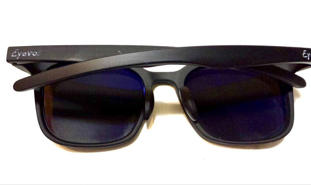 【新品未使用】Eyevol アイヴォル サングラス ブラック/イエローケース付き