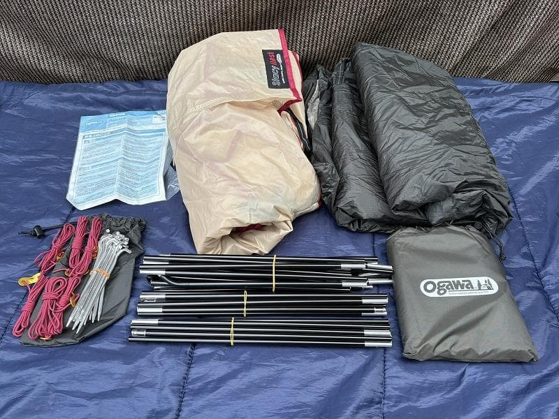 サ*ロ様 未使用！ogawa オガワ ステイシーネスト 2617 グランドシート