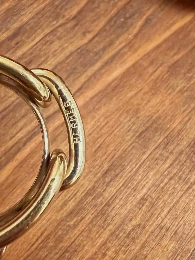 Hermes エルメス スカーフリング シェーヌダンクル