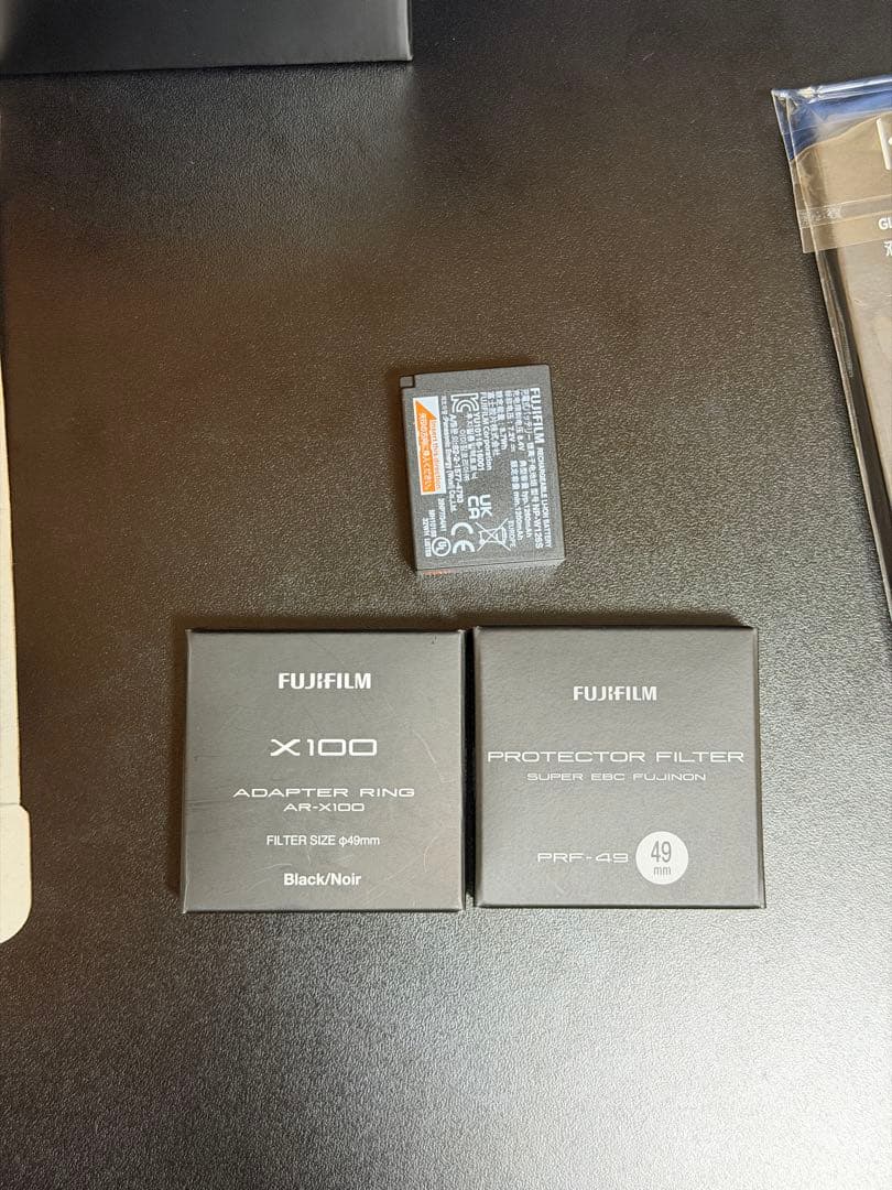 FUJIFILM X100Ⅵ バッテリー・レンズフィルターセット
