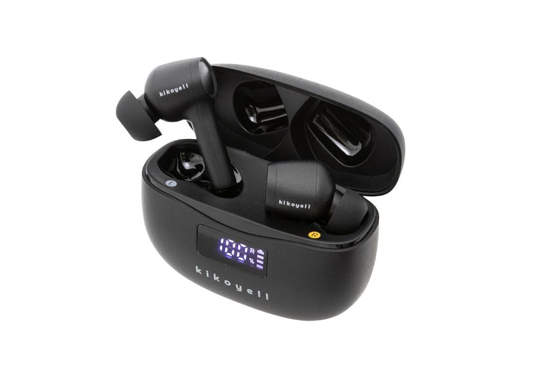 きこエール(kikoyell) ワイヤレスイヤホン 集音器 ブラック