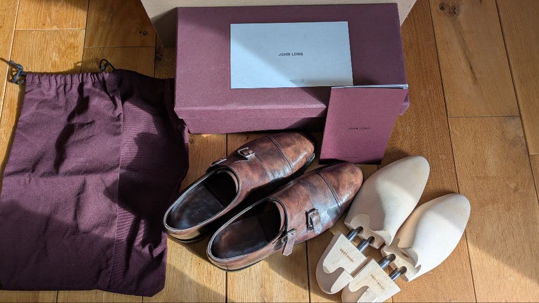 ダブルモンクの最高峰 ジョンロブ ウィリアム ミュージアムカーフ 7