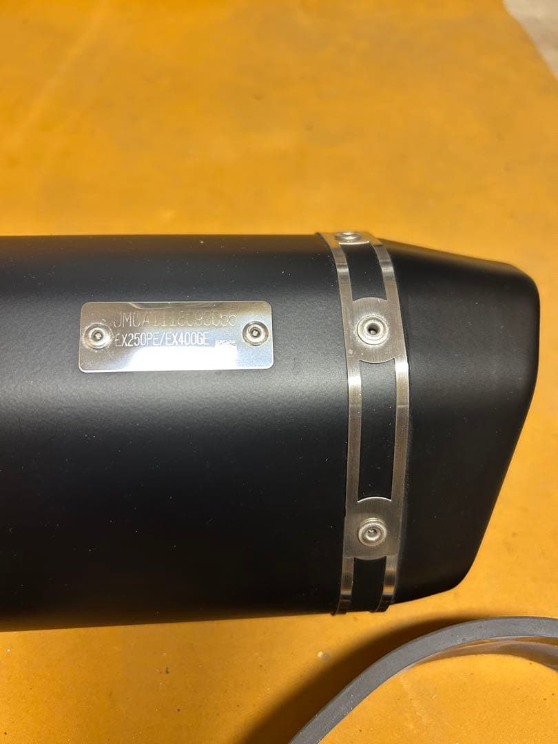 ninja400 WRS スリップオンマフラー 車検対応