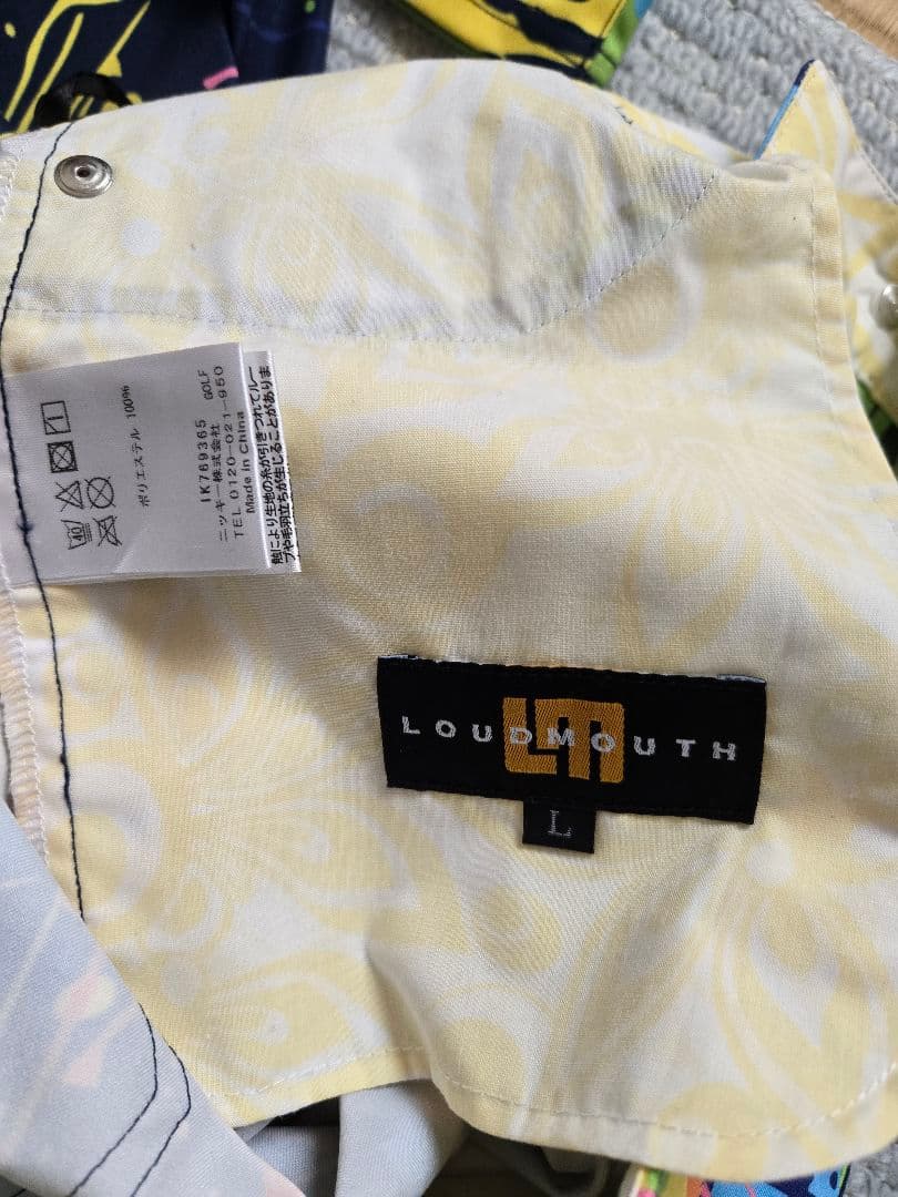 【新品】ラウドマウス カラフルスプラッシュ パンツ