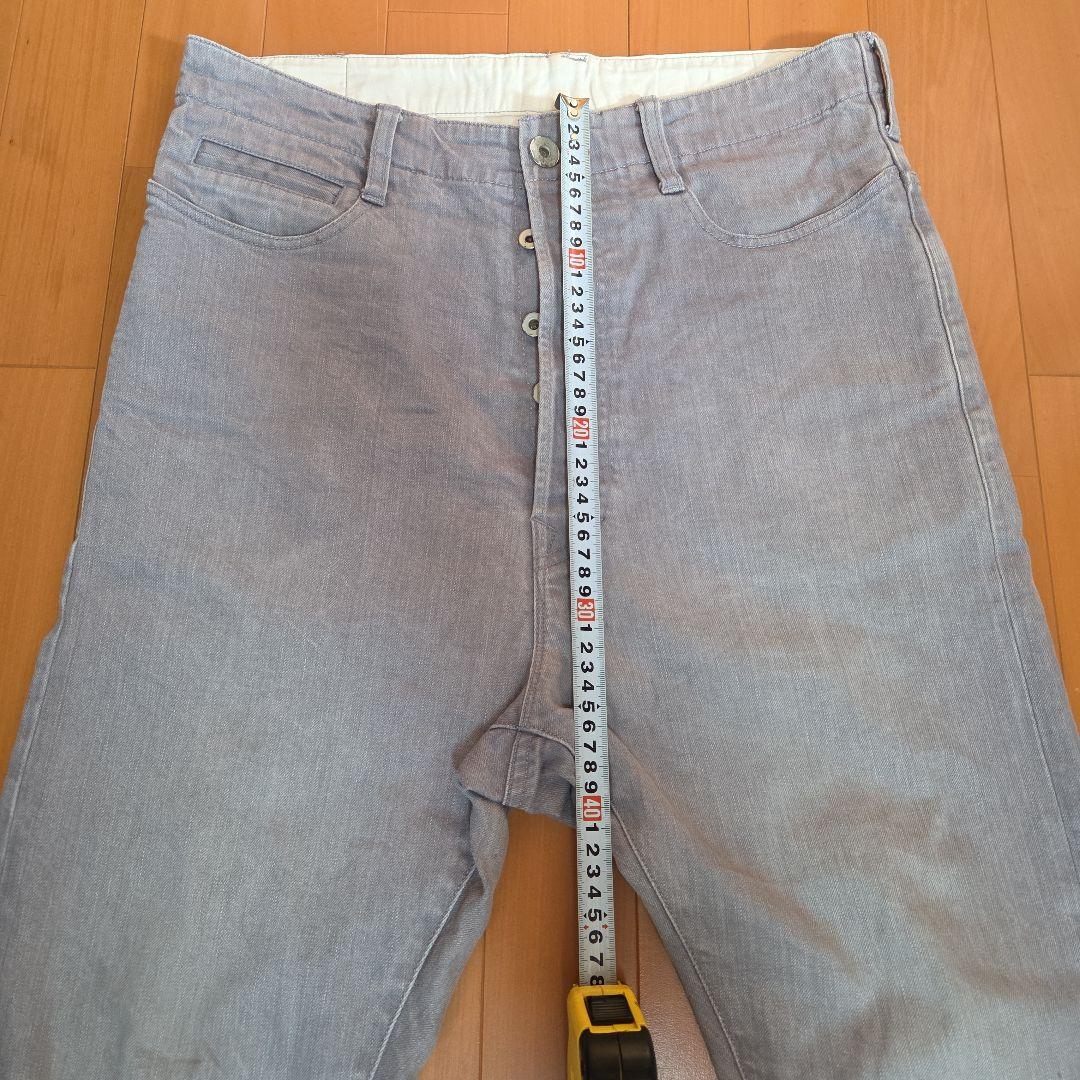 ネイタルデザイン　 グレー サルエルパンツ　32 インチ　(34インチ相当)