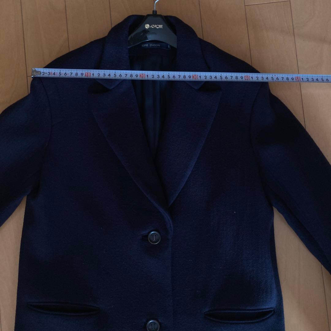 SOFIE D'HOORE ソフィードール　Bshop 紺　ウール　コート