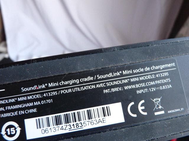 BOSE SoundLink Mini 413295　Bluetoothスピーカ