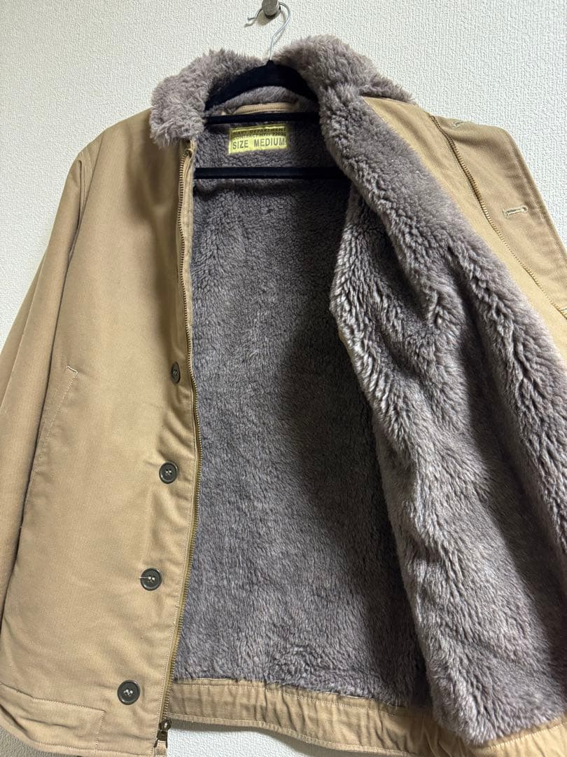 【REN】N1 デッキジャケット&ネルシャツ