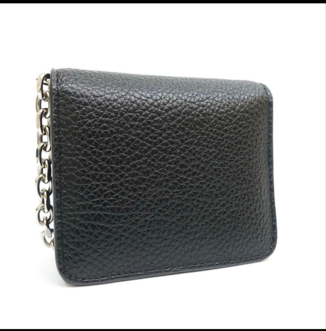【ほぼ未使用】マルジェラ　チェーン　ショルダーウォレット　コンパクト　ポシェット