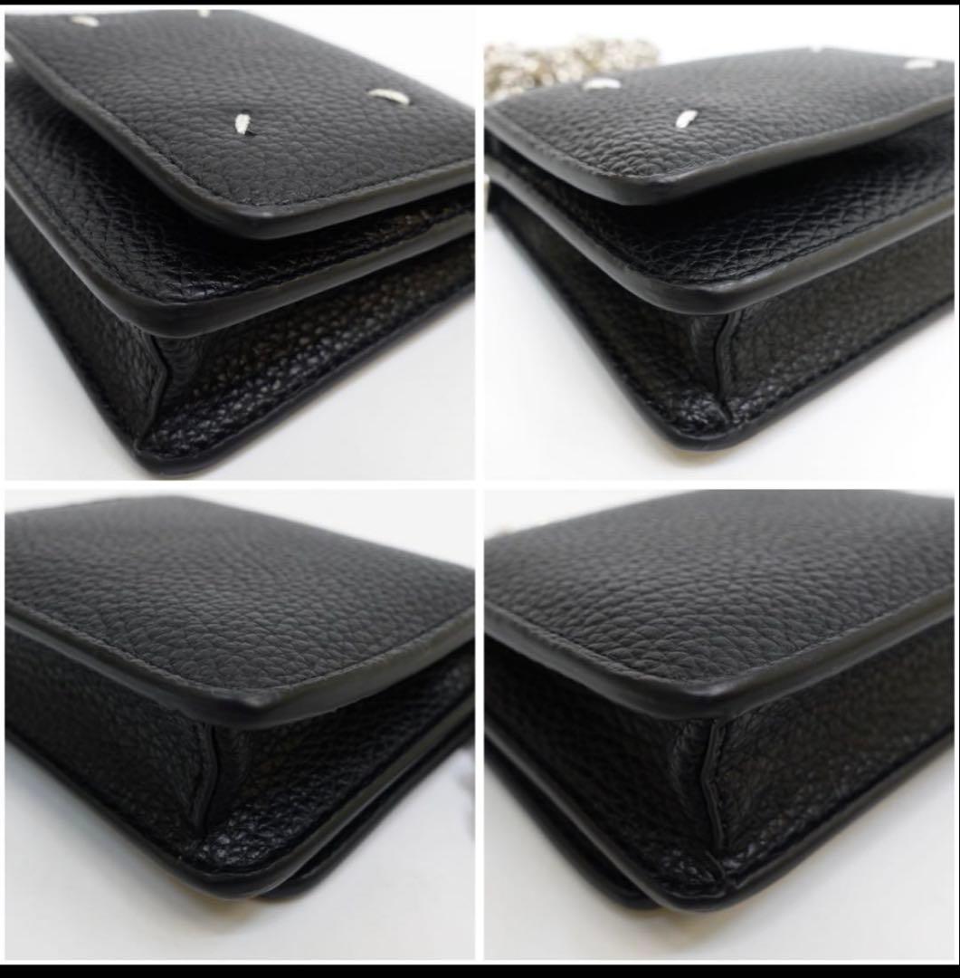 【ほぼ未使用】マルジェラ　チェーン　ショルダーウォレット　コンパクト　ポシェット