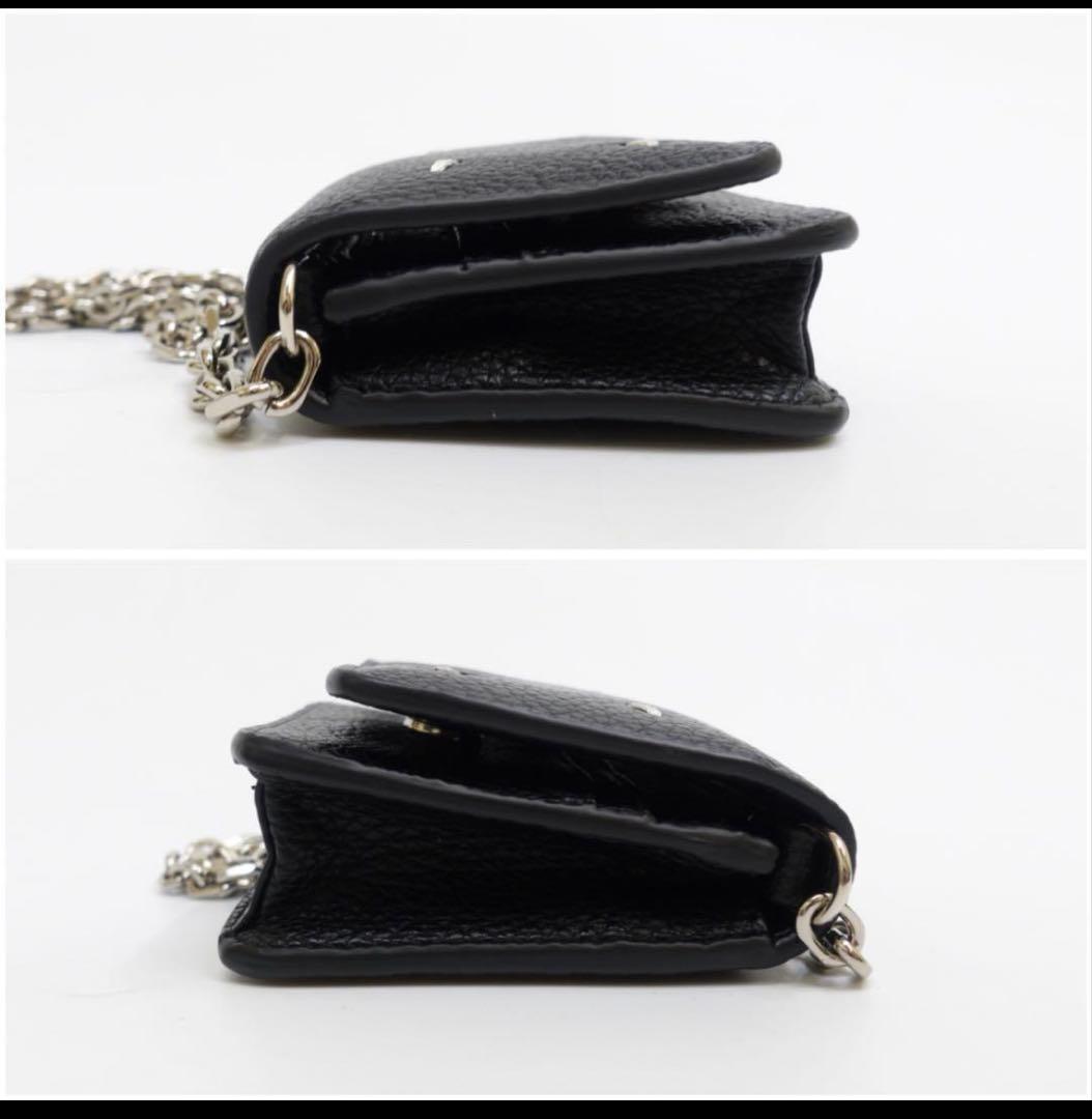 【ほぼ未使用】マルジェラ　チェーン　ショルダーウォレット　コンパクト　ポシェット