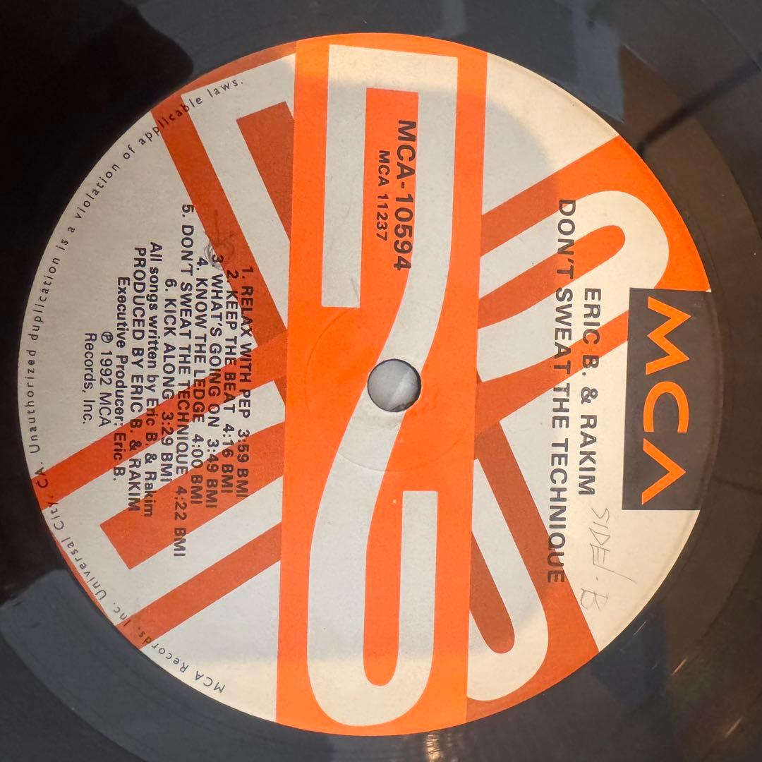 洋楽 ERIC B & RAKIM Don't Sweat the Technique