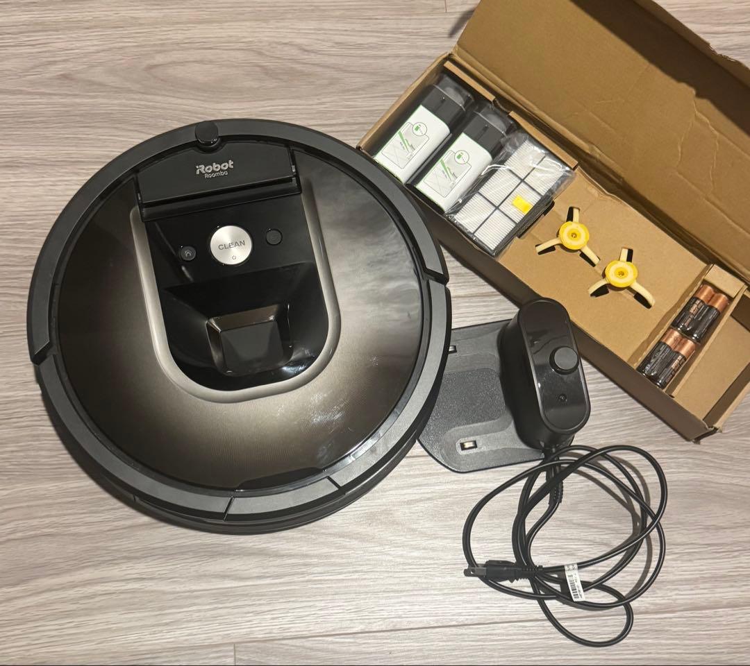 【正規品★動作確認済み】iRobot ルンバ 980 ロボット掃除機 使用回数少
