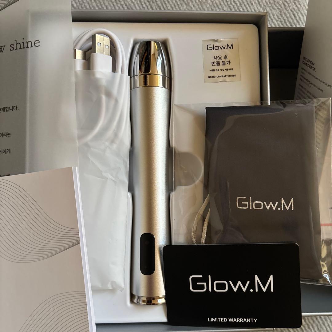 Glow.M グローエム 美顔器 ブースターソニック / メディキューブジェル