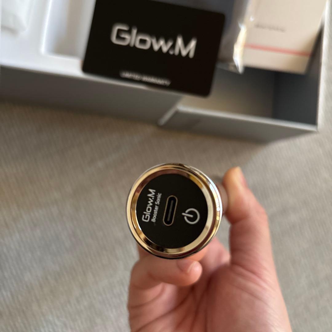Glow.M グローエム 美顔器 ブースターソニック / メディキューブジェル
