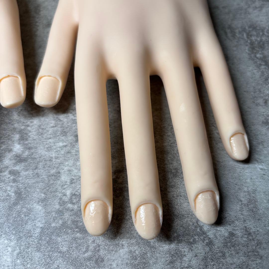 ネイリスト技能検定試験用JNEC認定モデルハンド両手