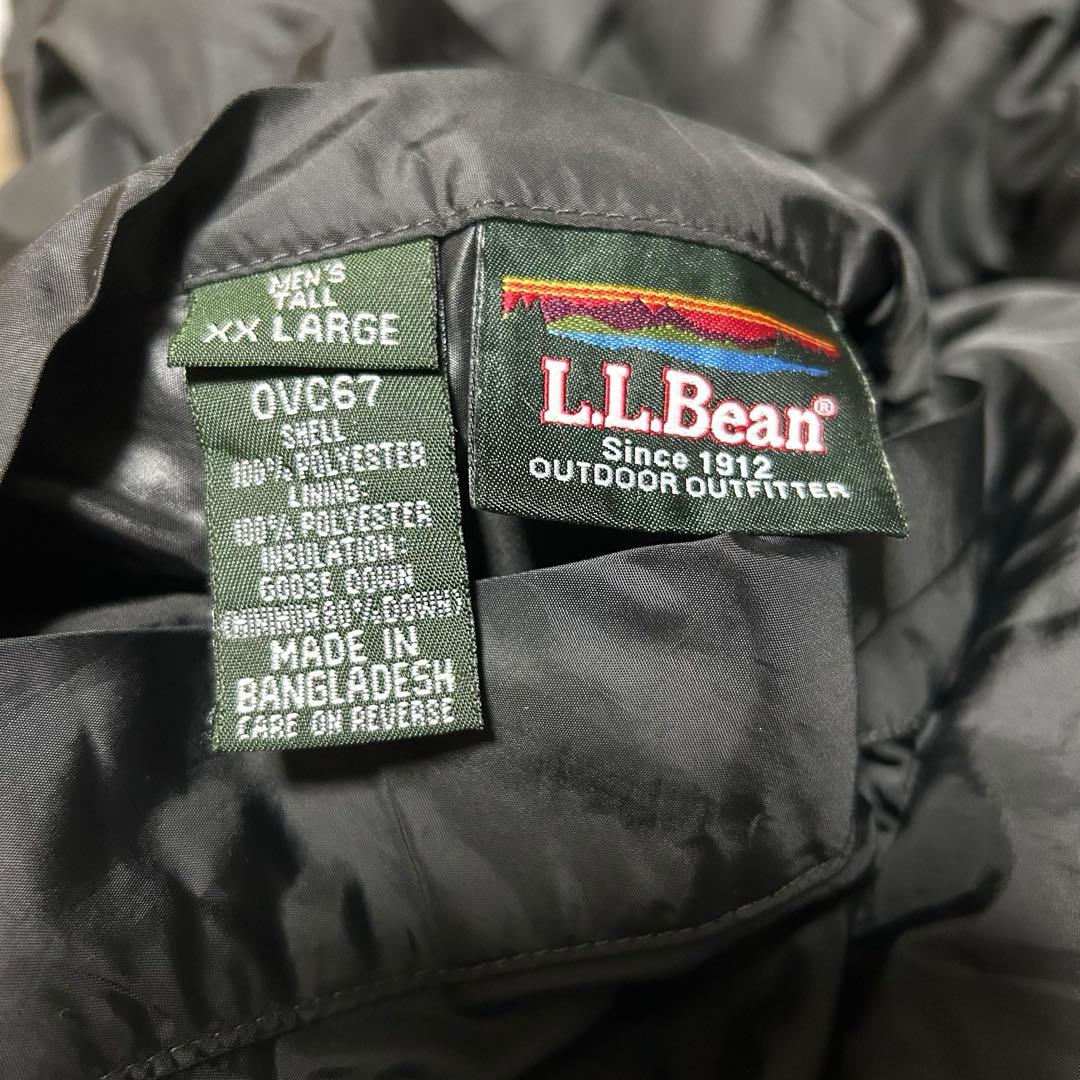 90s L.L.Bean エルエルビーン リバーシブル ダウンベスト XXL
