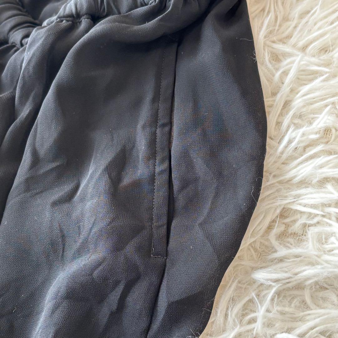 希少✨ コムデギャルソン アシンメトリー 変形 シアー パンツ S ブラック
