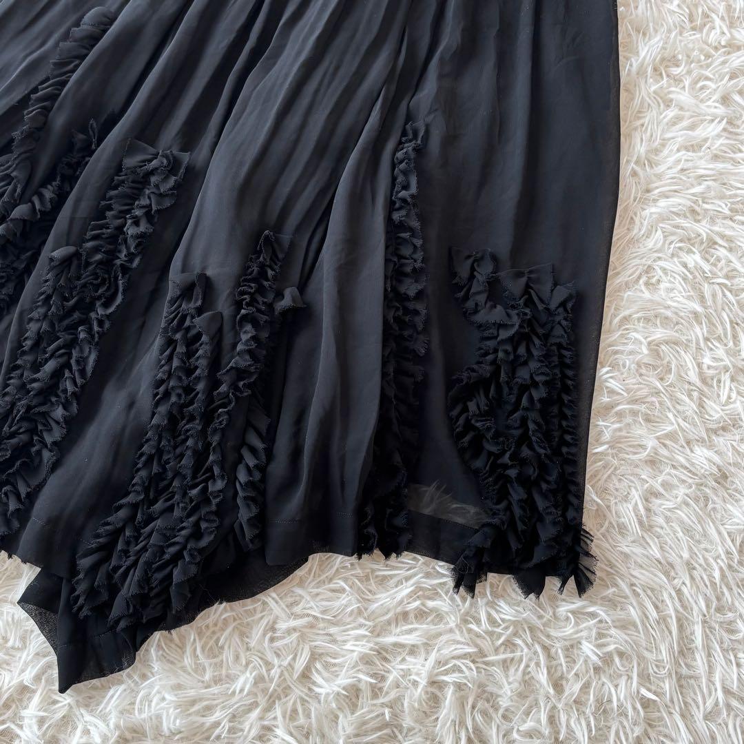 希少✨ コムデギャルソン アシンメトリー 変形 シアー パンツ S ブラック