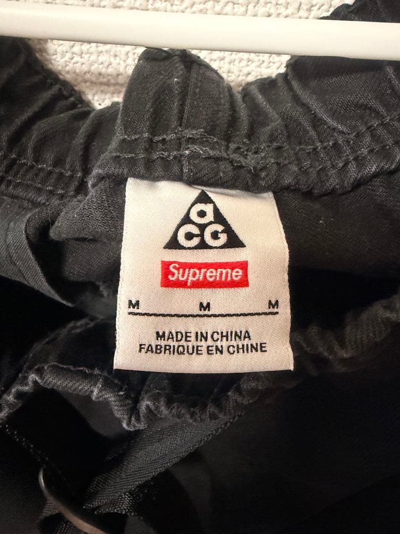 Supreme × Nike ACG ワークパンツ (M)