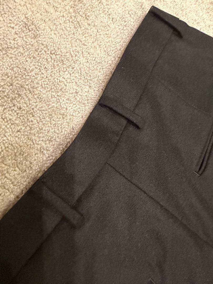 ATON/エイトン 2タック ウールスラックス サイズ6