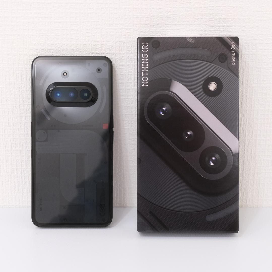 Nothing Phone (3a) ブラック 12/256GB
